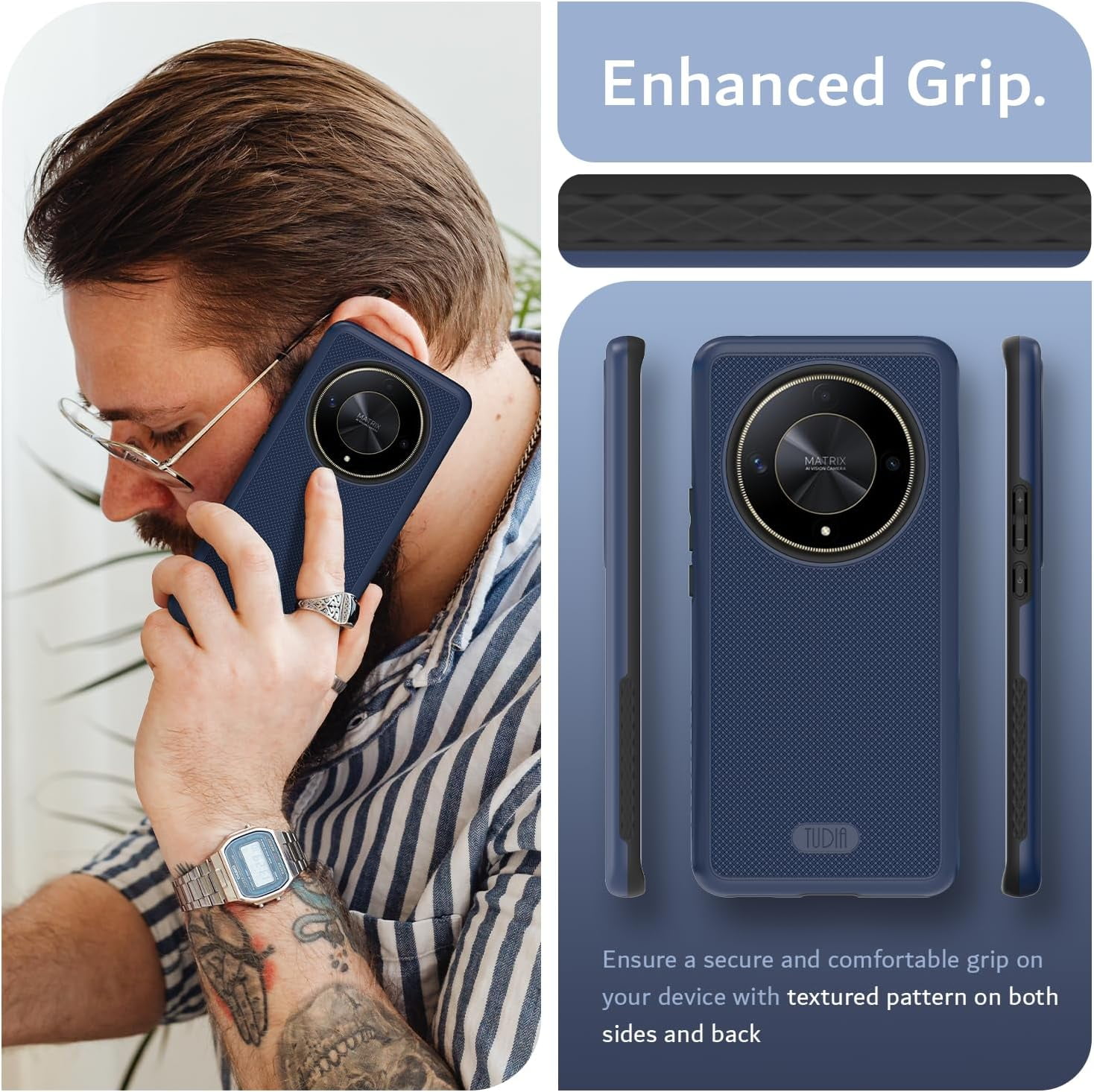 TUDIA MergeGrip Honor Magic 6 Lite Case 5G (2024) / Honor TUDIA MergeGrip Honor Magic 6 Lite Case 5G (2024) / Honor