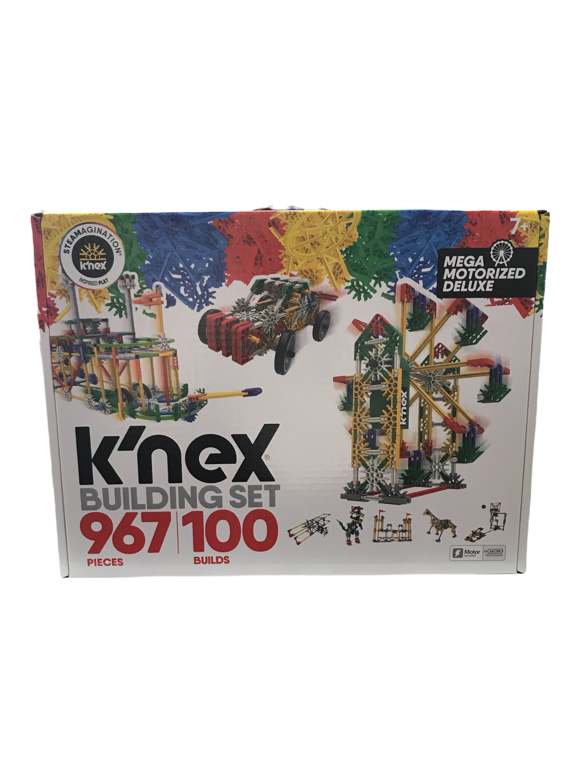 K'nex Mega Motorized Deluxe Building Set Steamagination Inspired Play