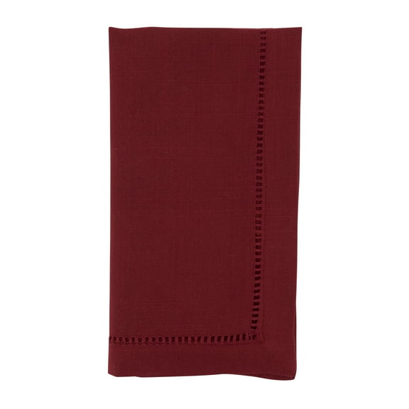 Saro Lifestyle Hemstitched Border Table Napkin (Set of 12)