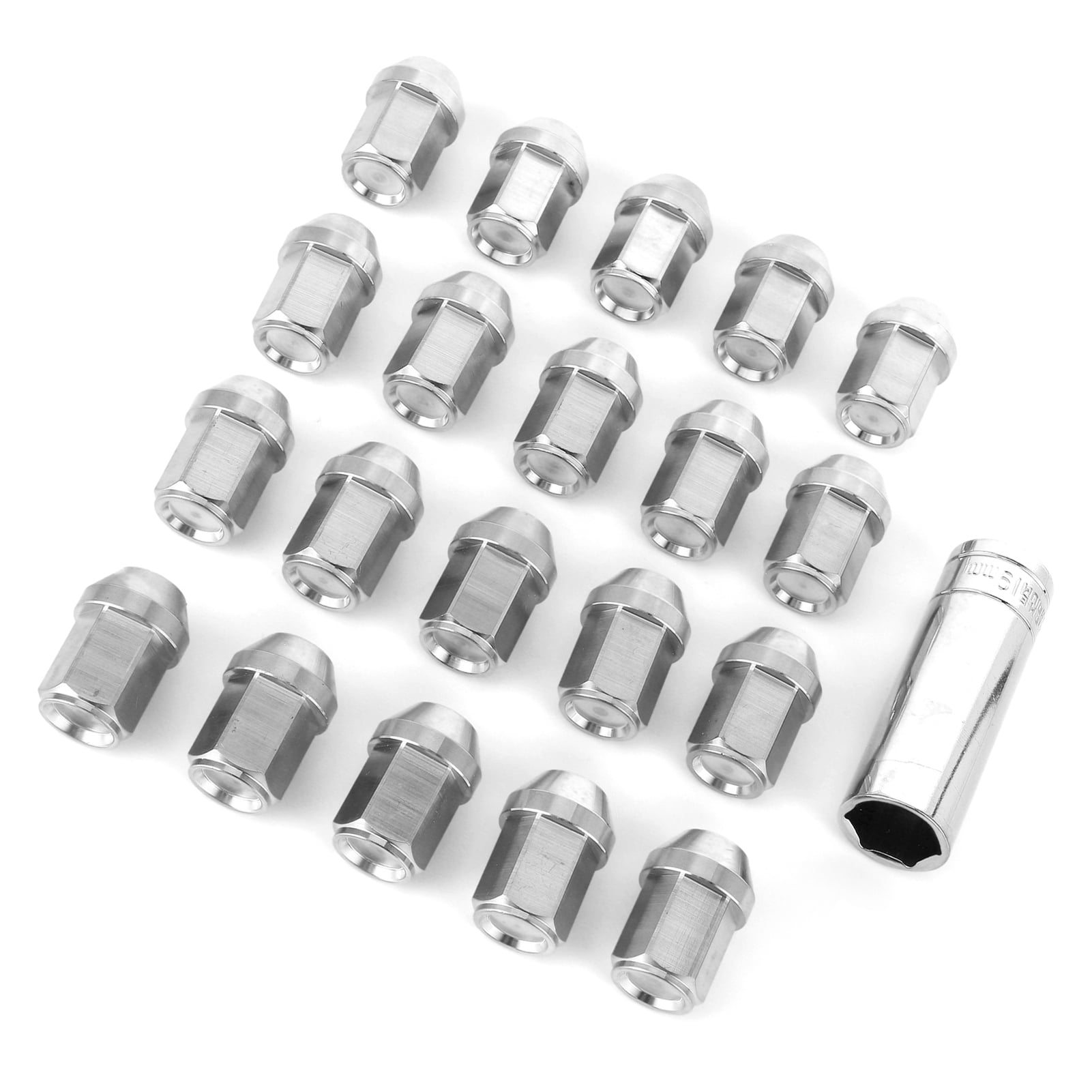 Stainless Steel Lug Nut, Stainless Steel Wheel Lug Nut M12x1.25 Thread