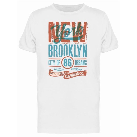 New York Brooklyn Dreams 86 Tee Men's -Image by Shutterstock