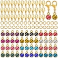 thumbnail image 4 of 48 piezas de dijes, colgantes de joyería, dijes para collares, dijes de metal para fabricación de joyas, 4 of 4
