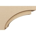 thumbnail image 3 of 11"W x 33"D x 22"H Classic Rivera Rough Cedar Woodgrain TimberThane Corbel, Primed Tan, 3 of 6