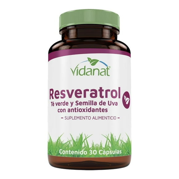 Resveratrol Vidanat 30 cápsulas