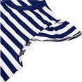 thumbnail image 3 of Baby Girls Summer Clothes Casual Clothing Suit Short Sleeve Striped T-Shirt+Pants, 3 of 6