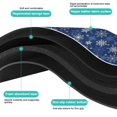 thumbnail image 6 of Dog Food Mat for Pet Dog Food Mat, Dog Mat for Food and Water, Pet Dog Cat Bowl Mat, Anti-Slip Reusable Water Bowl Mat with Winter Snowflakes Blue,16inx24in, 6 of 7