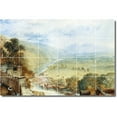 thumbnail image 1 of Ceramic Tile Mural-Joseph Turner Country Painting 271. 48" w x 32" h using (24) 8 x 8 ceramic tiles, 1 of 3