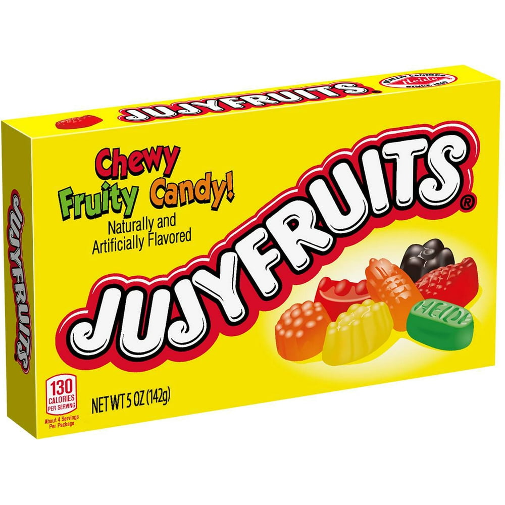 Jujyfruits Chewy Fruity Candy 5 Ounce Box 12 / Case