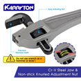 thumbnail image 3 of Llave offset para tubos KARRYTON de aluminio de 14 pulgadas con mordaza de 76 mm, 3 of 7