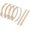 Leather Apricot, variant on Replacement Ankle Strap for Heels Detachable Shoe Strap Polyester Fiber Shoe Bands(Leather Rose Red)