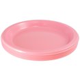 thumbnail image 2 of JAM Paper Bulk Round Plastic Party Plates, 200/Box, Baby Pink, Small, 7", 2 of 3