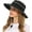 Black, variant on Wide Brim Sun Hat for Women and Men UPF 50+ Packable Mesh Beach Bucket Hats