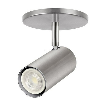 Dainolite 1 Light Spot Light in Satin Chrome