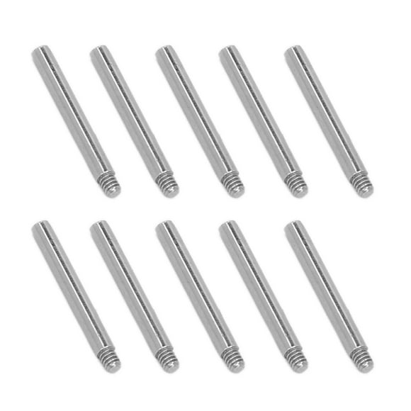 Mira El Tornillo de la Banda, Las Piezas de Repuesto Safe 10pcs Pin del Tornillo de la Banda de RelOJ para los relajeros para el Taller de reparación de relocejes