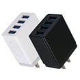 thumbnail image 1 of Cargador de teléfono móvil inteligente 4USB Cargador 4USB Cabezal de carga para teléfono móvil Generación de carga de viaje, 1 of 4