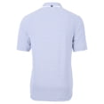 thumbnail image 3 of Men's Cutter & Buck Purple Houston Texans Virtue Eco Pique Stripe Recycled Polo, 3 of 3