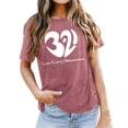thumbnail image 2 of Womens Athletic Tops Tees Tops for Women Top Women Loose Blank Athletic Shirts Soft Long Sleeve Tee Shirts for Lightweight Workout Long Shirt plus Sleeve Womens Summer Tunics Cute Pink XL, 2 of 4