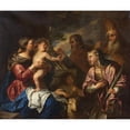 thumbnail image 2 of Peter Thys 23x20 Black Ornate Framed Double Matted Museum Art Print Titled: The Mystic Marriage of St Catherine (1638 - 1677), 2 of 5