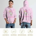 thumbnail image 6 of Kuromi And My Melody Hoodie 3D Print Pullover Hooded Long Sleeve Sweatshirts Tops Blouse with Pocket for Mens Womens, 6 of 6