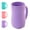 Purple, variant on Baby Bath Rinse Cup Rinsing Hair Water Pourer, Baby Bath Pitcher Hair Washing Control The Flow Rinser Cup（purple）