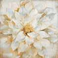 thumbnail image 3 of Loreth, Lanie 20x20 Black Modern Framed Museum Art Print Titled - Blooming Beauty with Gold, 3 of 5
