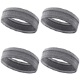 thumbnail image 1 of Diadema Deportiva para Correr Que Absorbe La Humedad Entrenamiento en El (gris Claro), 1 of 4