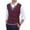 Red, variant on Sweater Vest Men V Neck Casual Sleeveless Pullover Striped Cable Knit Business Casual Tops Fall Winter College Style Sweaters Black XL