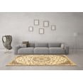 thumbnail image 3 of Ahgly Company Indoor Square Persian Brown Traditional Area Rugs, 5' Square, 3 of 4