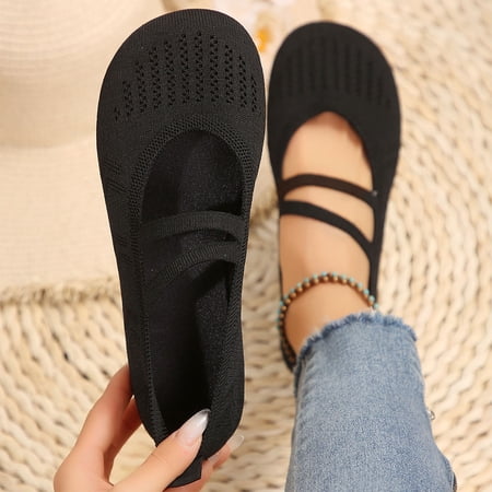 Tawop Shoes Women Casual Womens Dress Shoes Breathable Knit