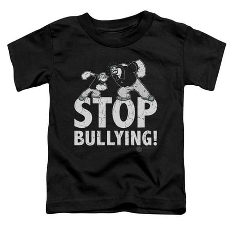 

Popeye - Stop Bullying - Toddler Short Sleeve Shirt - 4T