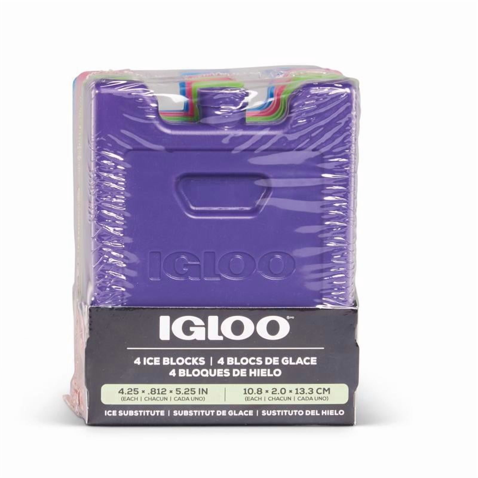 Igloo 8090226 Ice Pack, Assorted Color - Pack of 4