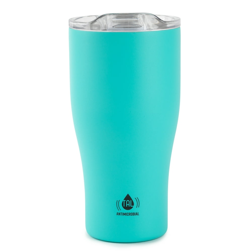 Tal Stainless Steel Antimicrobial Tumbler Water Bottle 30 Fl Oz, Teal 