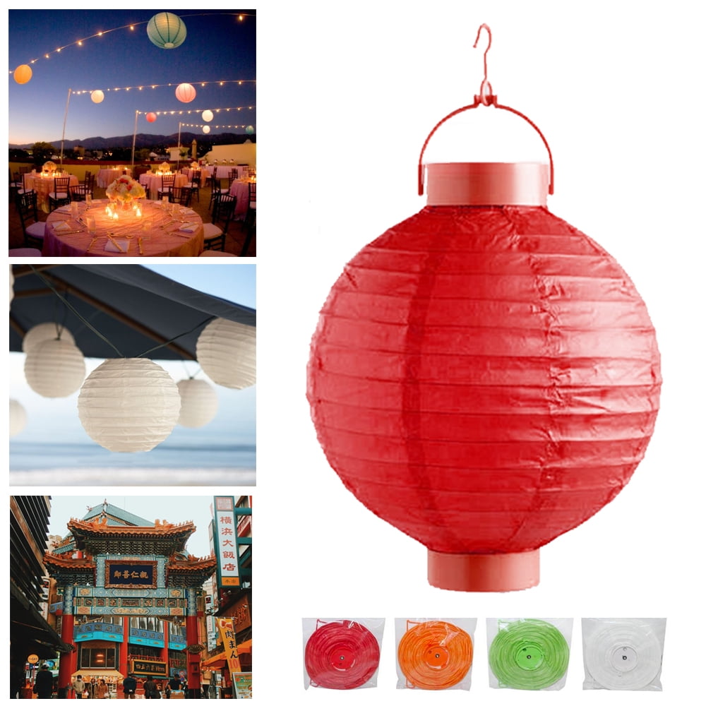 led chinese paper lanterns