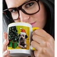 thumbnail image 2 of 3drose, Dalmatian Puppy, 15oz Two-tone Yellow Mug, 2 of 6