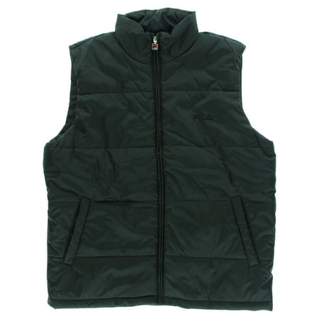 Fila Mens Outerwear Jacket Vest Black - Walmart.com