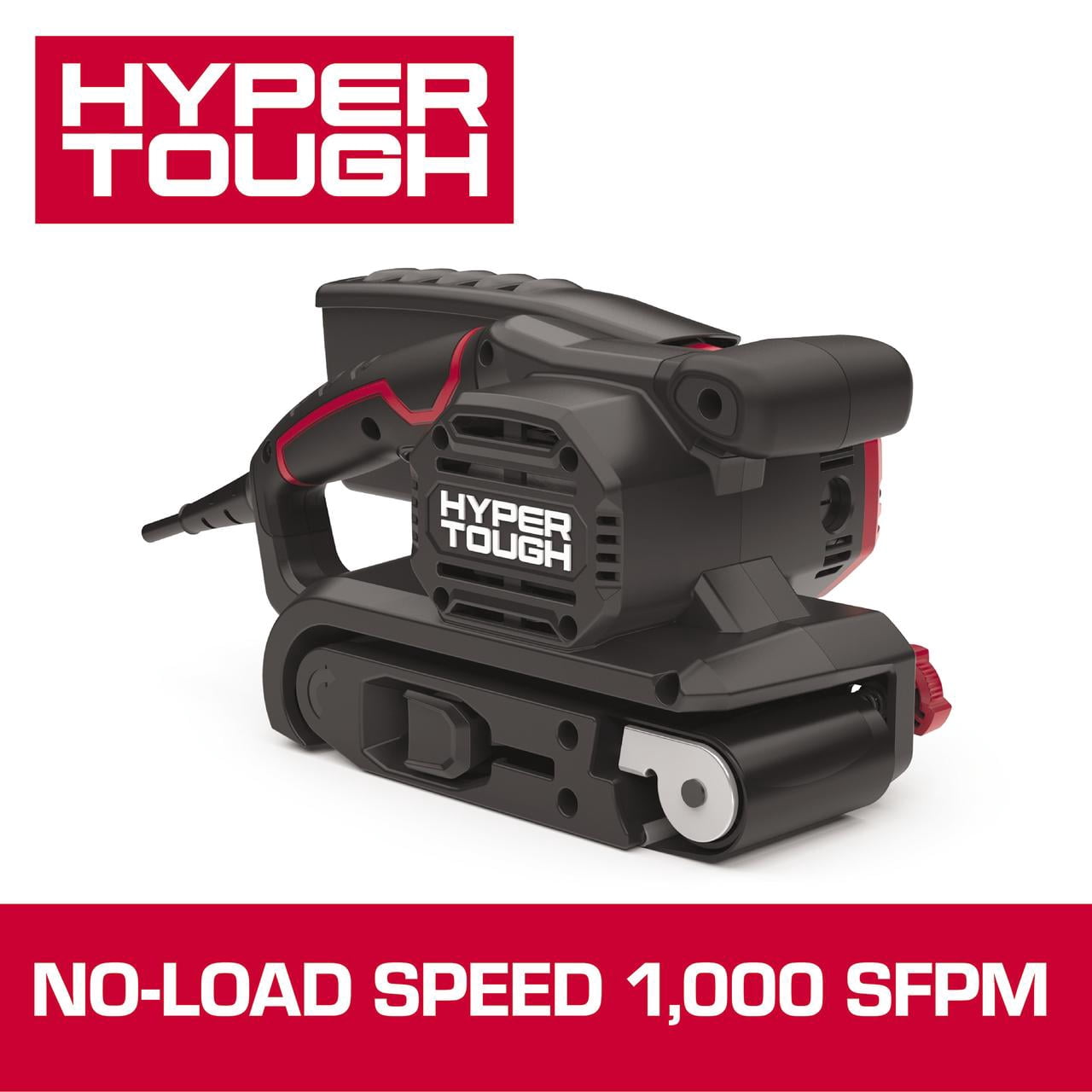 Hyper Tough Belt Sander, 6 Amp, 3 in x 18 in, Corded, Model 2613