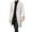 White, variant on Manxivoo Jackets for Men Super Fashion Woolen Trench Cmen's British Style Solid Color Long Coat Fashionable Warm Woolen OverCoat, Coats for Men a L