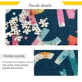 thumbnail image 2 of FREEAMG Colorful Letters Jigsaw Puzzles 500 Piece for Adults Large Puzzle Game Challenging Family Puzzle Game for Adults Teens 20.5" x 14.9", 2 of 7