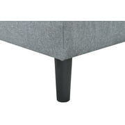 Mainstays 66 Studio Futon, Gray Linen Upholstery