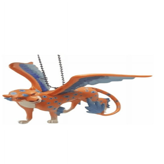 Elena of Avalor Skylar 3" PVC Figure Key Chain Dangler Figurine Charm Orange Dragon…