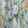 thumbnail image 4 of Designart 'Flowers With Green Leaves VIII' Floral Curtain Panel, 4 of 5