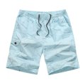 thumbnail image 1 of Abcnature Men's Athletic Shorts, Sports Gym Running Short Pants, Men's Summer Beach Capris Loose Sports Straight Men's Shorts, Cargo Casual Hiking Shorts Sky Blue 5XL, 1 of 2