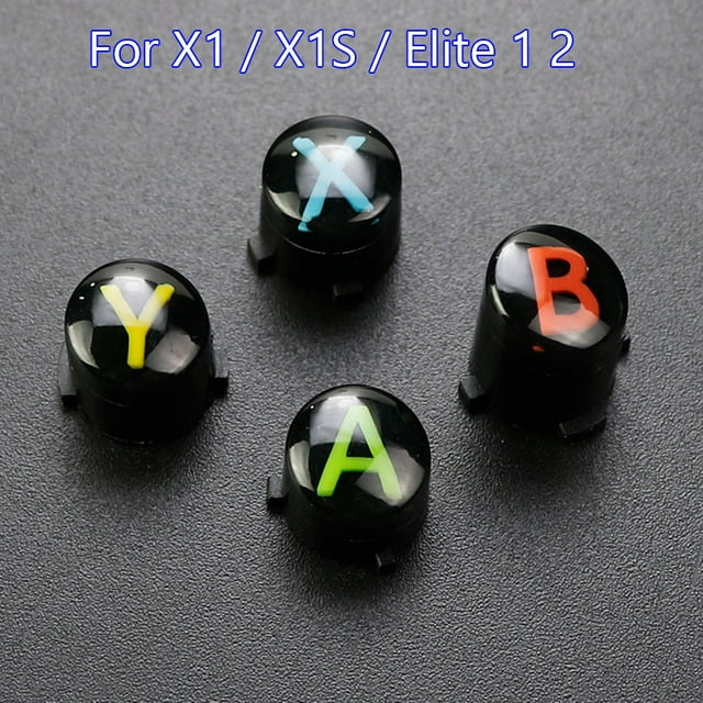 For Xbox Series X S Controller Replacement ABXY Buttons Kit For XBox One Elite Slim Gamepad Repair Part X1 Colorful