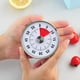 thumbnail image 5 of Temporizador mecánico con alarma sonora y visualizador de paso del tiempo, diseño ambiental para cocinar, hacer tareas, leer y examinar, 5 of 5