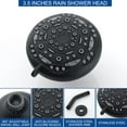 thumbnail image 5 of Amazing Force 6-Mode Wall Mount Rain Shower Head and Handheld Shower Head Combo, 1 Piece, 5 of 7
