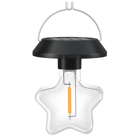 Solar Lanterns Outdoor Garden Courtyard Camping Decor Solar Powered Lights 3.5*3.98in