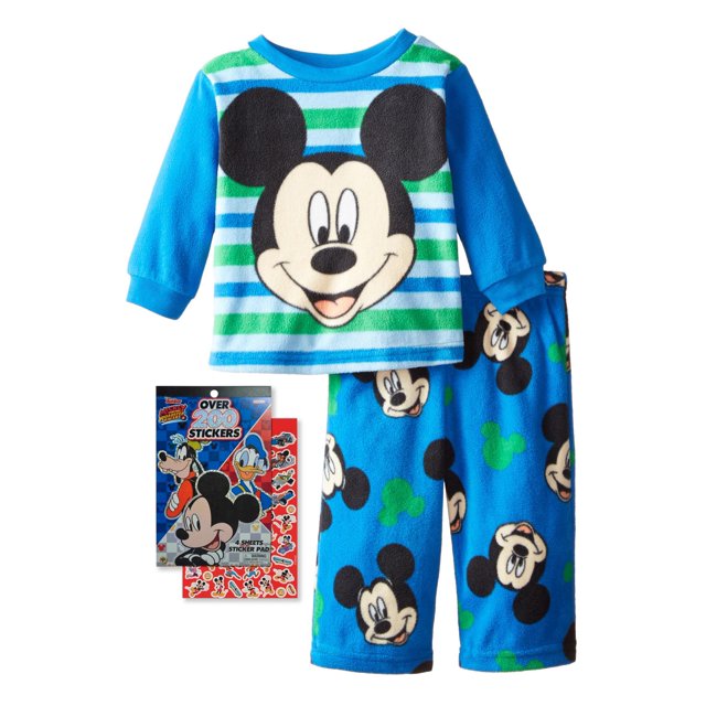 Boys' License Fleece Pajamas with Stickers