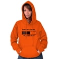 thumbnail image 3 of Sarcasm Loading Please Wait Unisex Plus Fleece Graphic Hoodie Brisco Brands 3X, 3 of 5