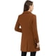 thumbnail image 5 of Abrigo Allegra K, elegante, de invierno, con solapa con muescas, doble, marrón, XS, 5 of 6