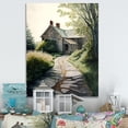 thumbnail image 2 of Designart Charming Cabin And Path III Canvas Wall Art, 2 of 5